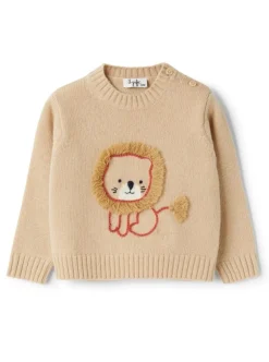 Kids/BOY IL GUFO Maglione con ricamo