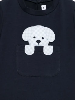 Kids/BOY IL GUFO Onesie with application