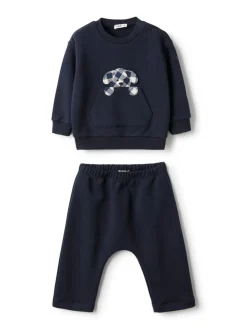 Kids/BOY IL GUFO , Printed trousers set