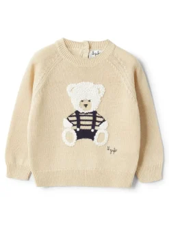 Kids/BOY IL GUFO Sweater with embroidery