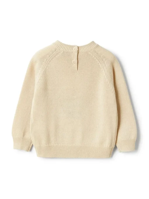 Kids/BOY IL GUFO Sweater with embroidery