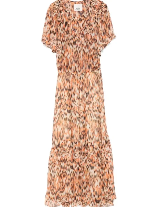 ISABEL MARANT Odelia midi dress
