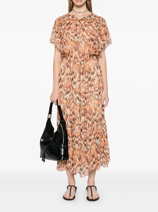 ISABEL MARANT Odelia midi dress