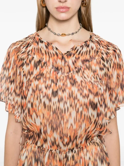 ISABEL MARANT Odelia midi dress