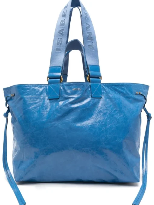 ISABEL MARANT Wardy leather tote bag