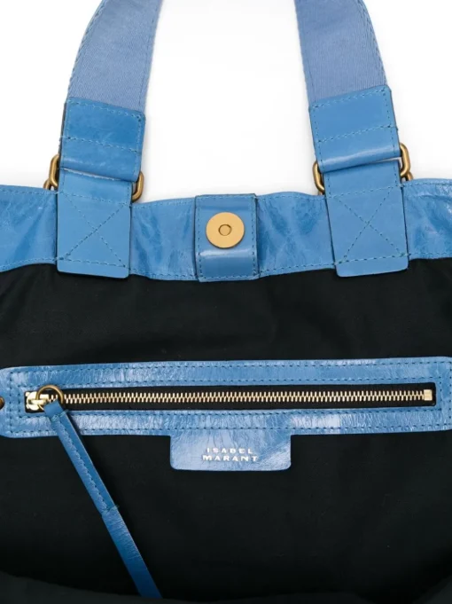 ISABEL MARANT Wardy leather tote bag