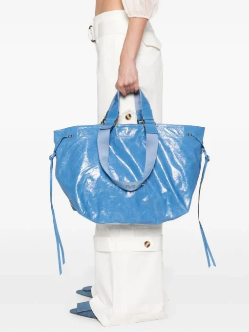 ISABEL MARANT Wardy leather tote bag
