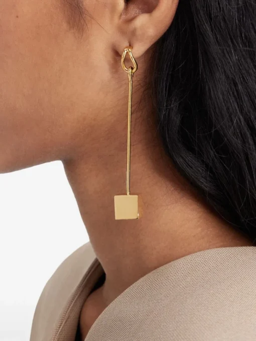 JACQUEMUS Les Boucles Knot Earrings