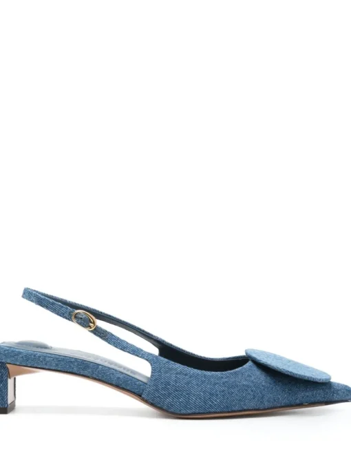 JACQUEMUS Pumps with 40mm back strap
