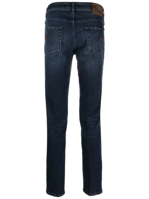 BARBA Jeans slim in misto cotone