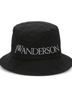 JW ANDERSON Bucket hat with embroidery