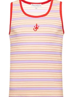 JW ANDERSON Striped tank top