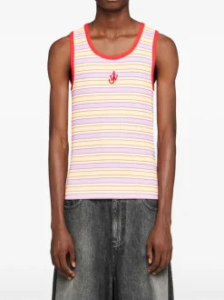 JW ANDERSON Striped tank top