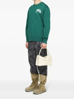 JW ANDERSON Sweater with intarsia logo