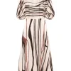 KITAGI - striped maxi dress