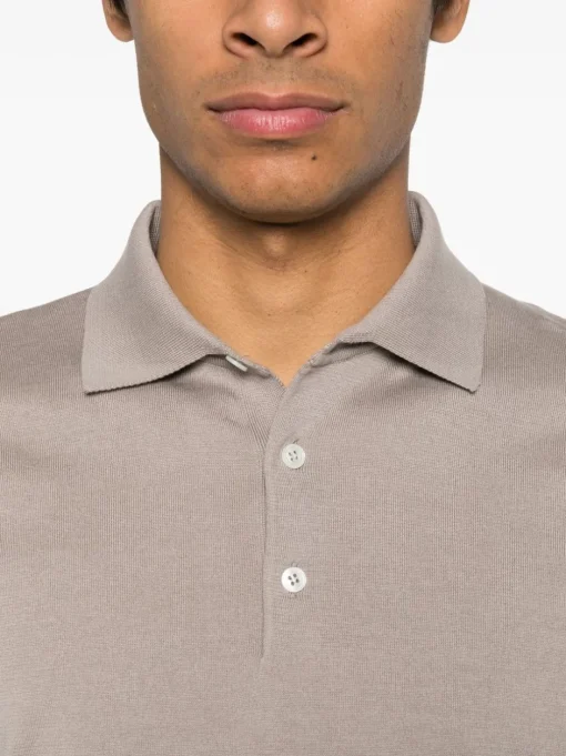 LARDINI cotton polo shirt