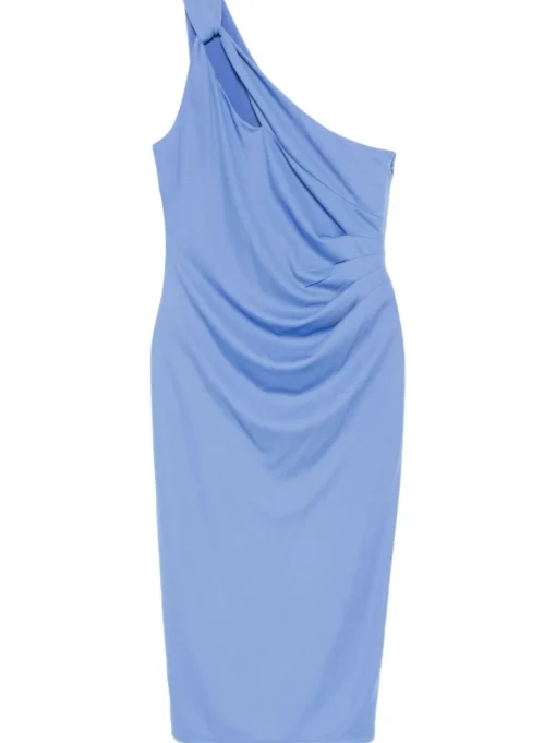 LAUREN RALPH LAUREN One-shoulder midi dress