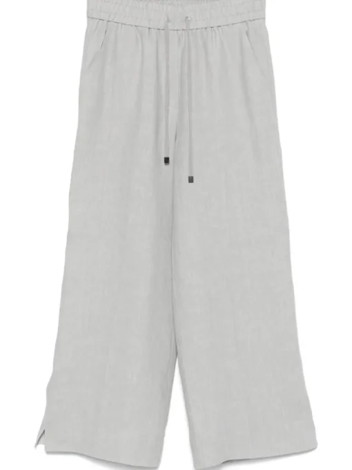 LE TRICOT PERUGIA - linen trousers