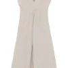 LE TRICOT PERUGIA - linen midi dress