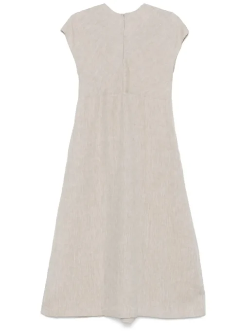 LE TRICOT PERUGIA - linen midi dress