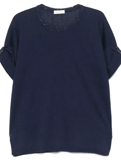 LE TRICOT PERUGIA - short sleeve cardigan