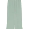 LE TRICOT PERUGIA Crepe palazzo trousers