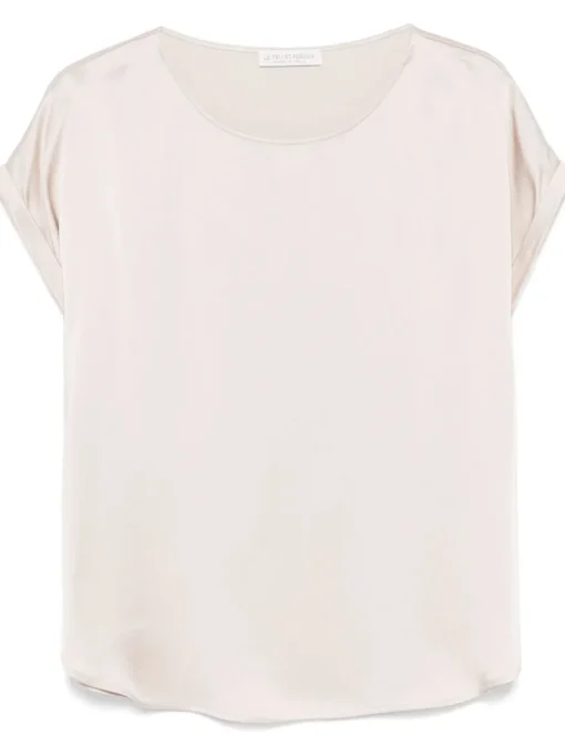 LE TRICOT PERUGIA Satin blouse