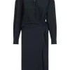 LEMAIRE Draped midi dress