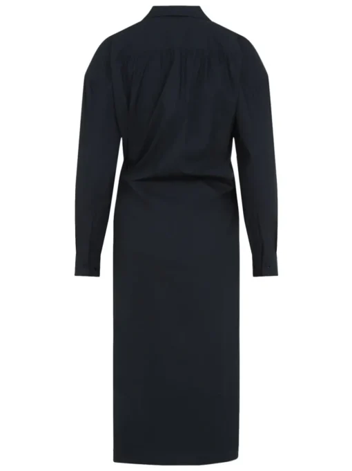 LEMAIRE Draped midi dress