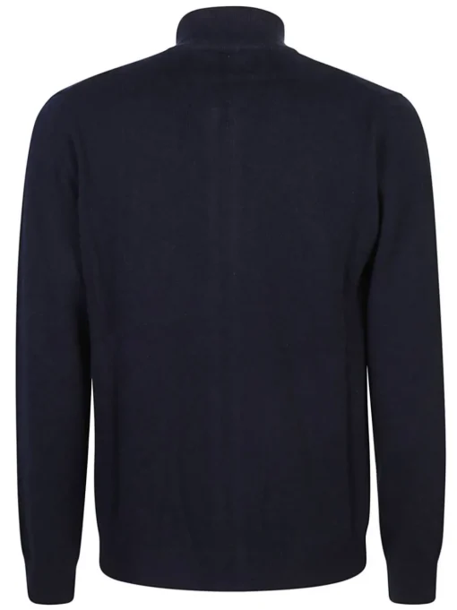 CENERE MAGLIERIA Maglia con zip in lana Cenere