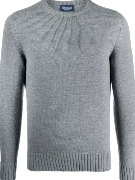 DRUMOHR Maglione lana grigio
