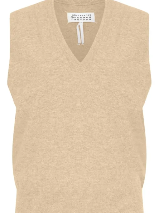 MAISON MARGIELA Canotta con scollo a V