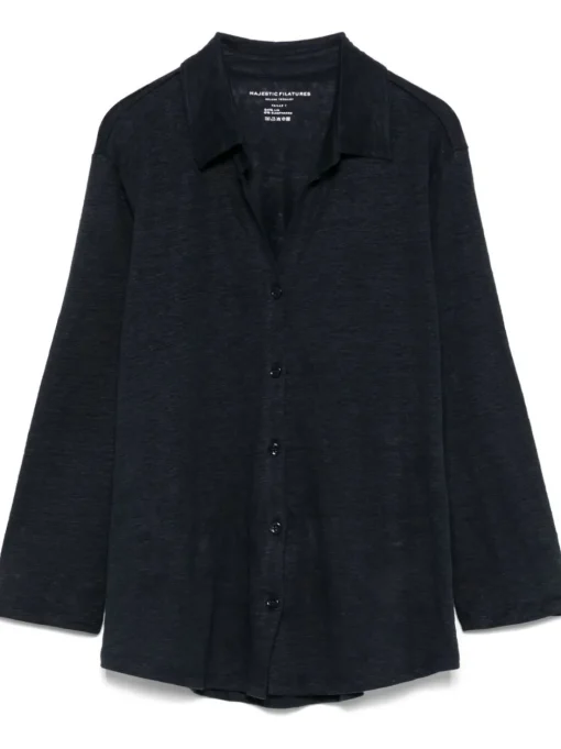 MAJESTIC Filatures Shirt with classic collar
