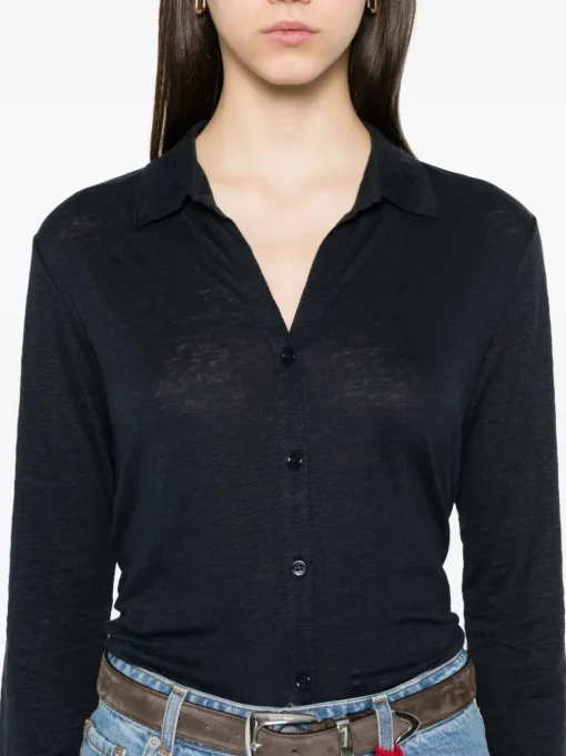 MAJESTIC Filatures Shirt with classic collar
