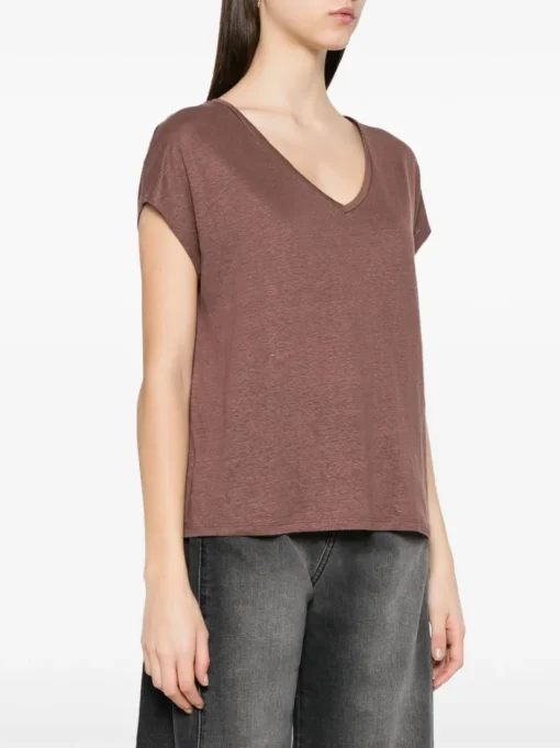 MAJESTIC Filatures slub-texture T-shirt