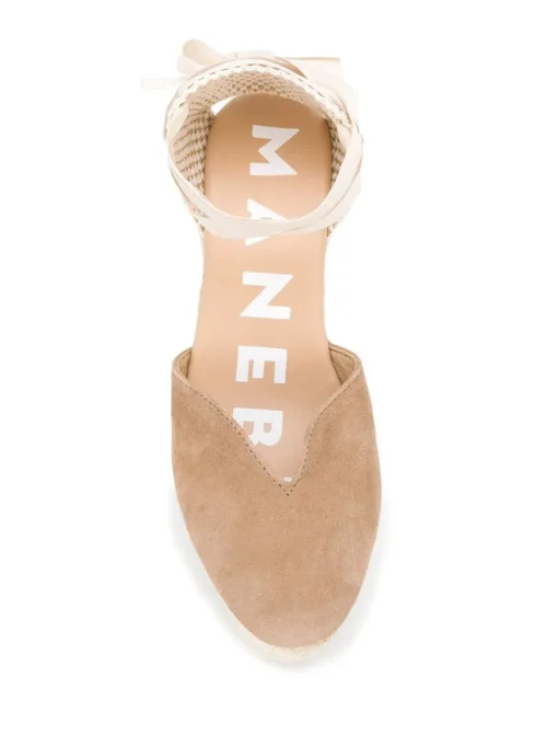 MANEBI Hampstons espadrilles with wedge
