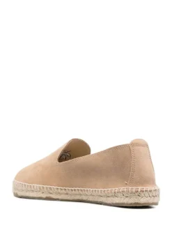 MANEBI Espadrilles with Palm Tree embroidery