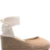 MANEBI Hamptons espadrilles with 75mm wedge