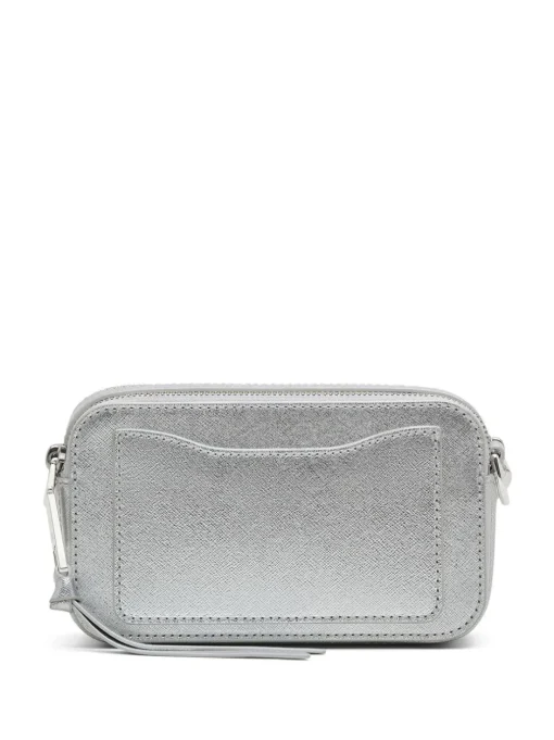 MARC JACOBS Metallic Snapshot shoulder bag
