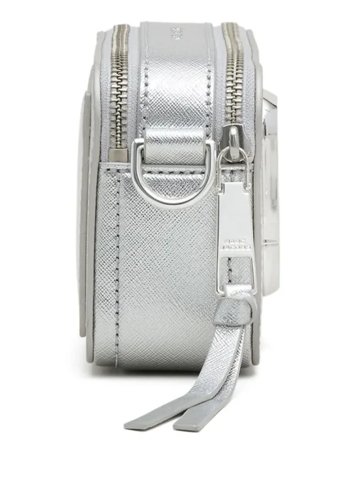 MARC JACOBS Metallic Snapshot shoulder bag
