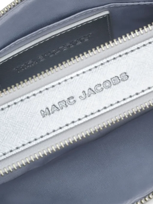MARC JACOBS Metallic Snapshot shoulder bag