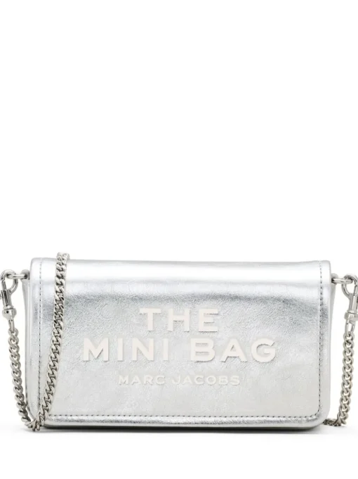 MARC JACOBS The Metallic Leather Chain Mini bag