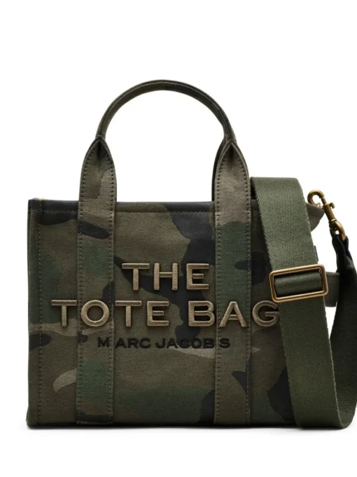 MARC JACOBS The Small Jacquard Camo tote bag