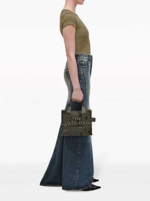 MARC JACOBS The Small Jacquard Camo tote bag