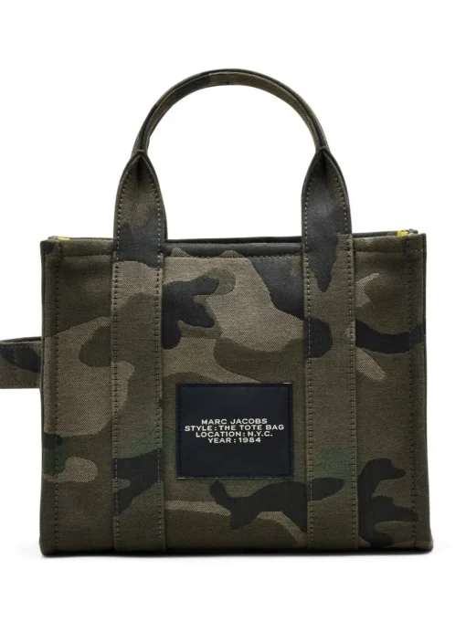 MARC JACOBS The Small Jacquard Camo tote bag