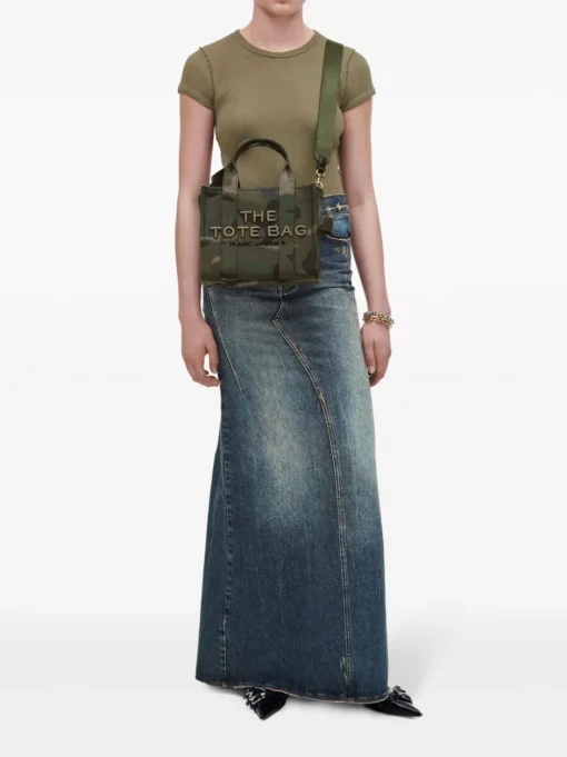 MARC JACOBS The Small Jacquard Camo tote bag