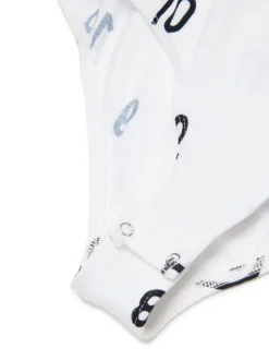 Kids MM6 MAISON MARGIELA KIDS Margiela Kids Bodysuit with numbers print