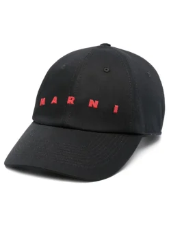 MARNI Baseball hat with embroidery