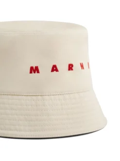 MARNI Bucket hat with embroidery