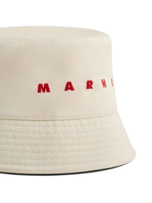 MARNI Bucket hat with embroidery